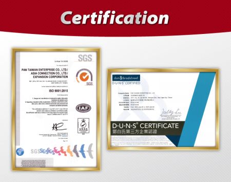 Certified with ISO9001